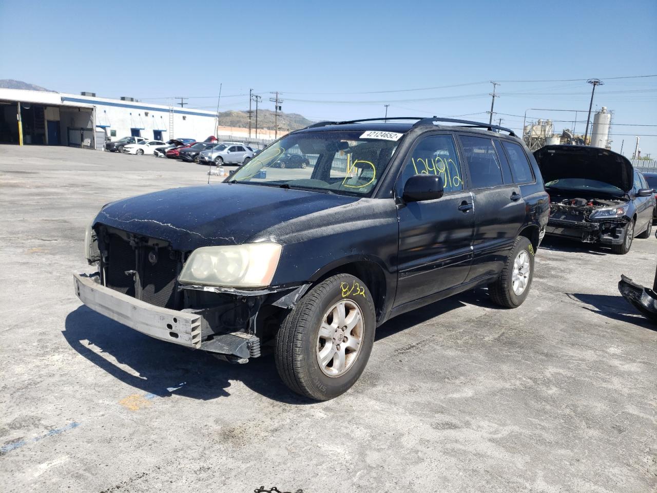 Photo 2 from auction – 2003 TOYOTA HIGHLANDER with VIN JTEGF21AX30089396