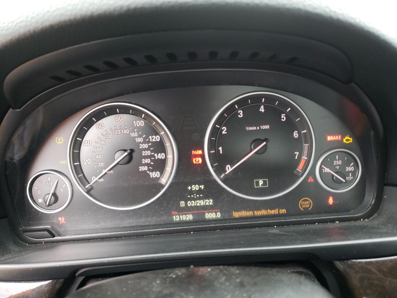 Photo 8 from auction – 2012 BMW 535 XI with VIN WBAFU7C59CDU61996