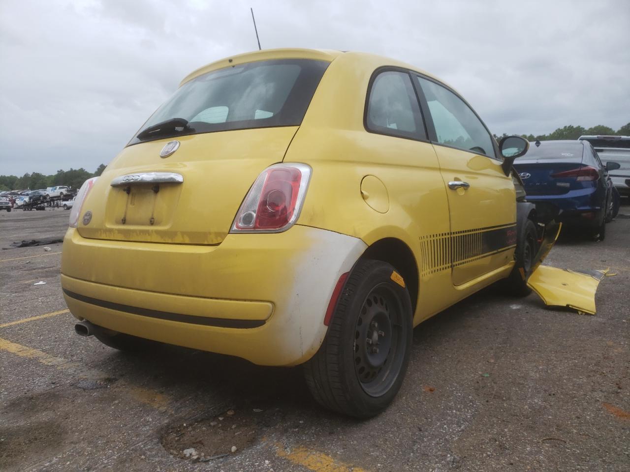 Photo 4 from auction – 2012 FIAT 500 POP with VIN 3C3CFFAR8CT145102