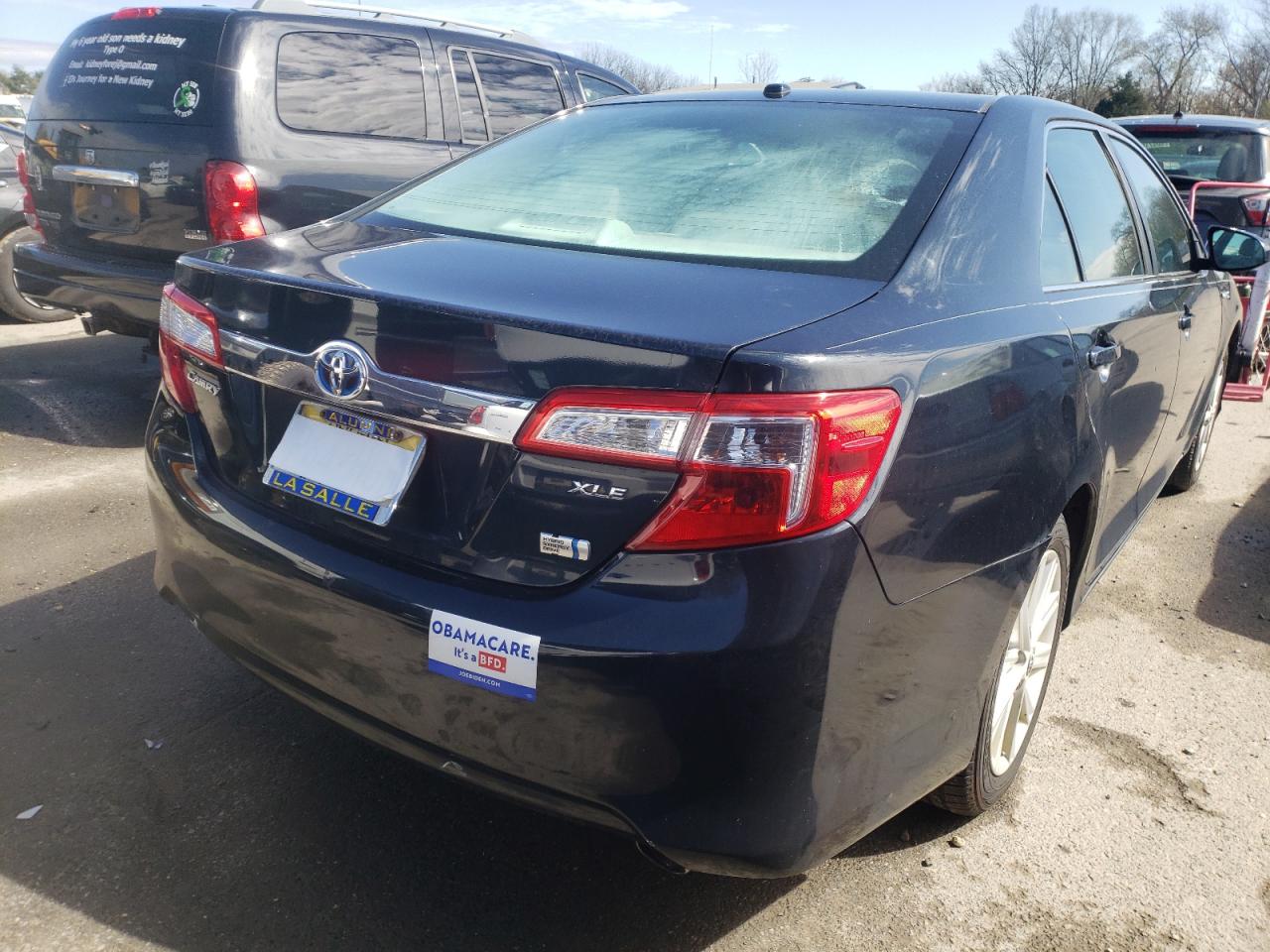 Photo 4 from auction – 2012 TOYOTA CAMRY HYBR with VIN 4T1BD1FK7CU052486