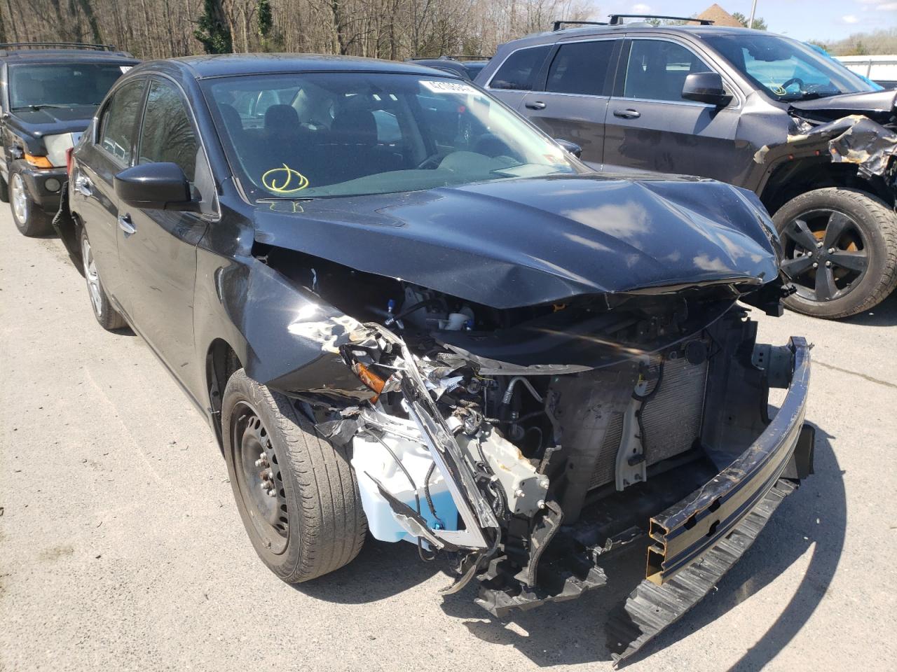 NISSAN SENTRA 2017 with VIN 3N1AB7AP5HY249594 - Photo from auction