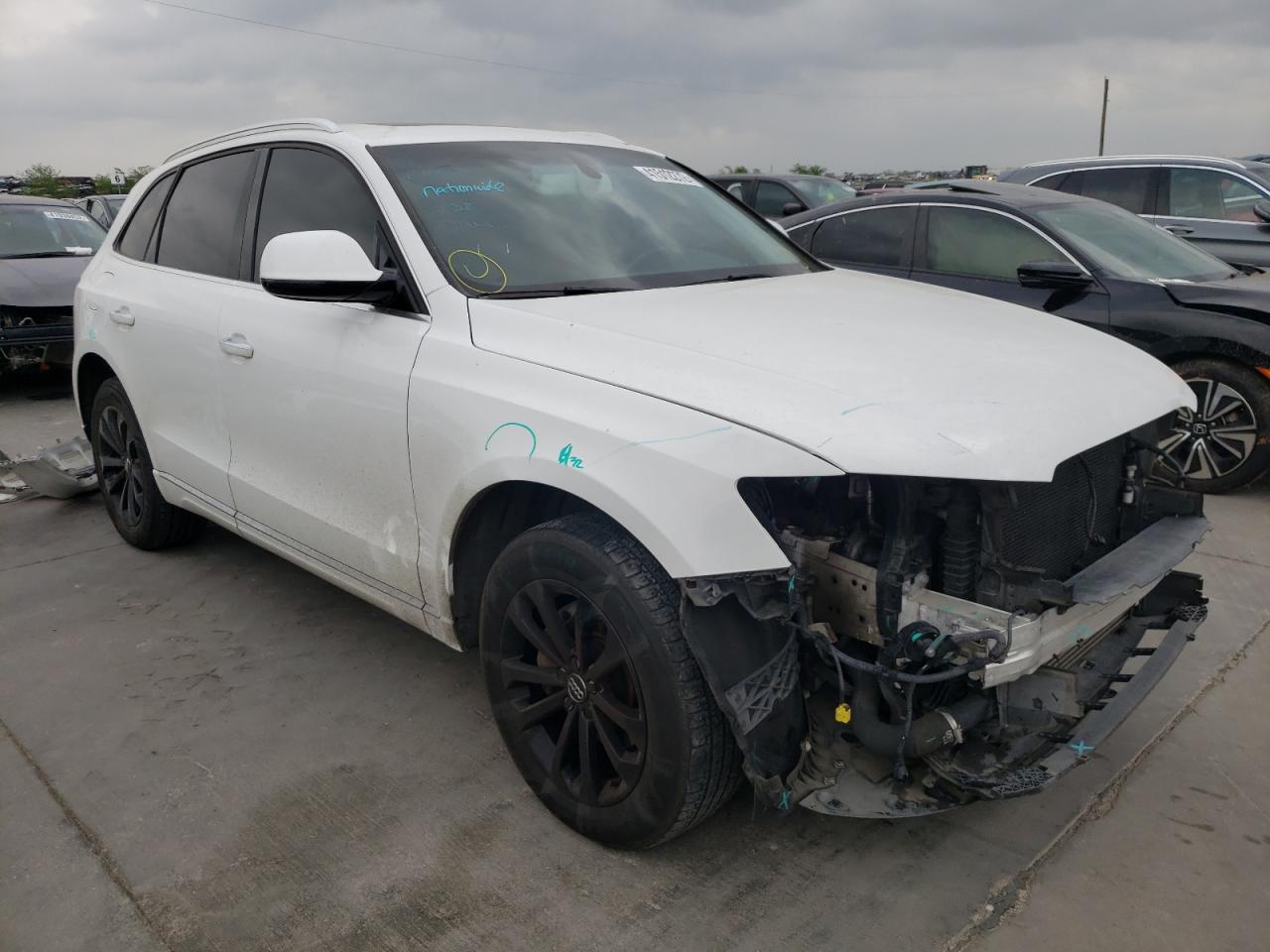 AUDI Q5 PREMIUM 2016 with VIN WA1L2AFP9GA024524 - Photo from auction