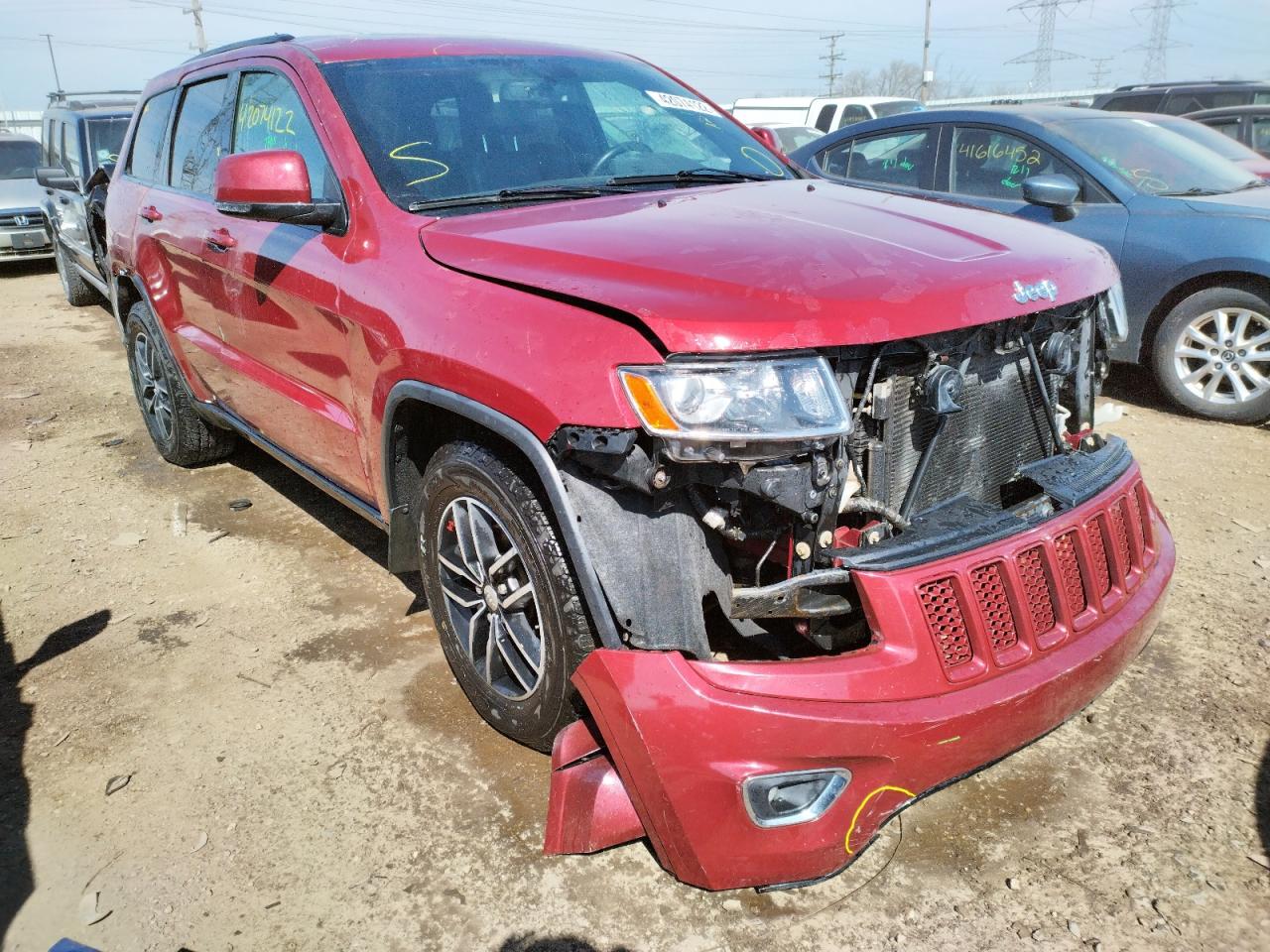 JEEP GRAND CHER 2013 with VIN 1C4RJFAT0DC620285 - Photo from auction