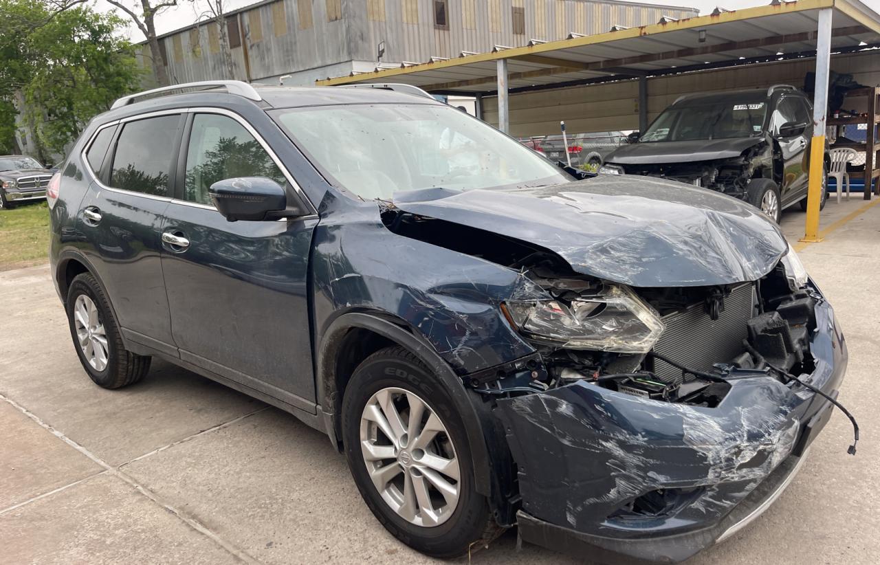 NISSAN ROGUE S 2016 with VIN KNMAT2MV7GP712214 - Photo from auction
