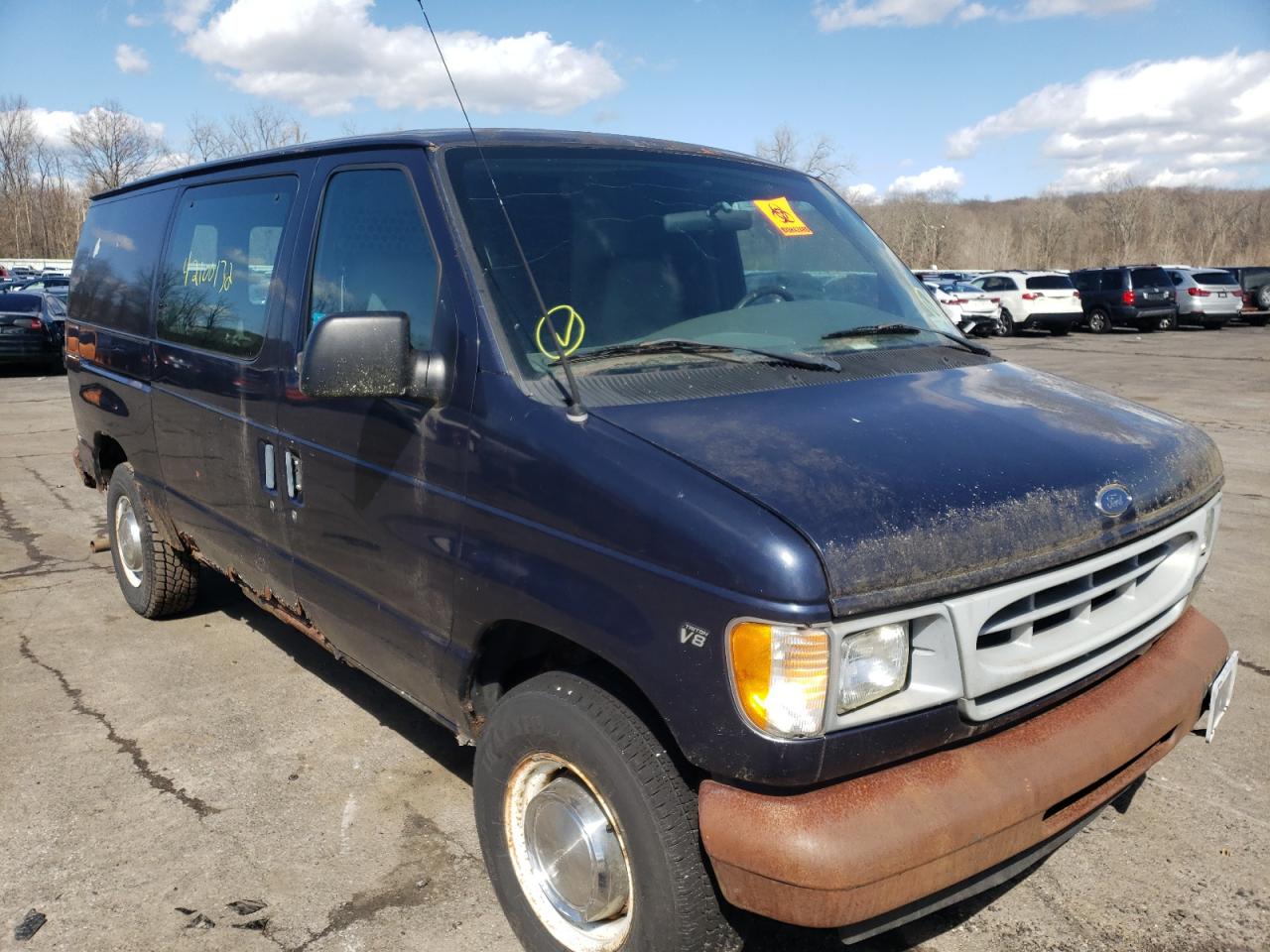 FORD ECONOLINE 2002 with VIN 1FTNE24L72HA42404 - Photo from auction