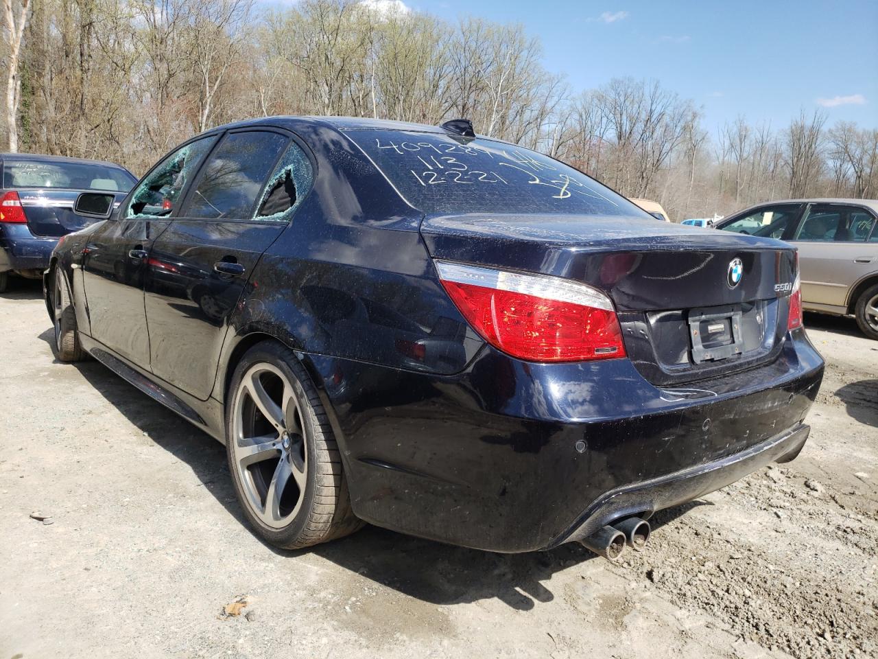 Photo 3 from auction – 2009 BMW 550 I with VIN WBANW53559CT55523