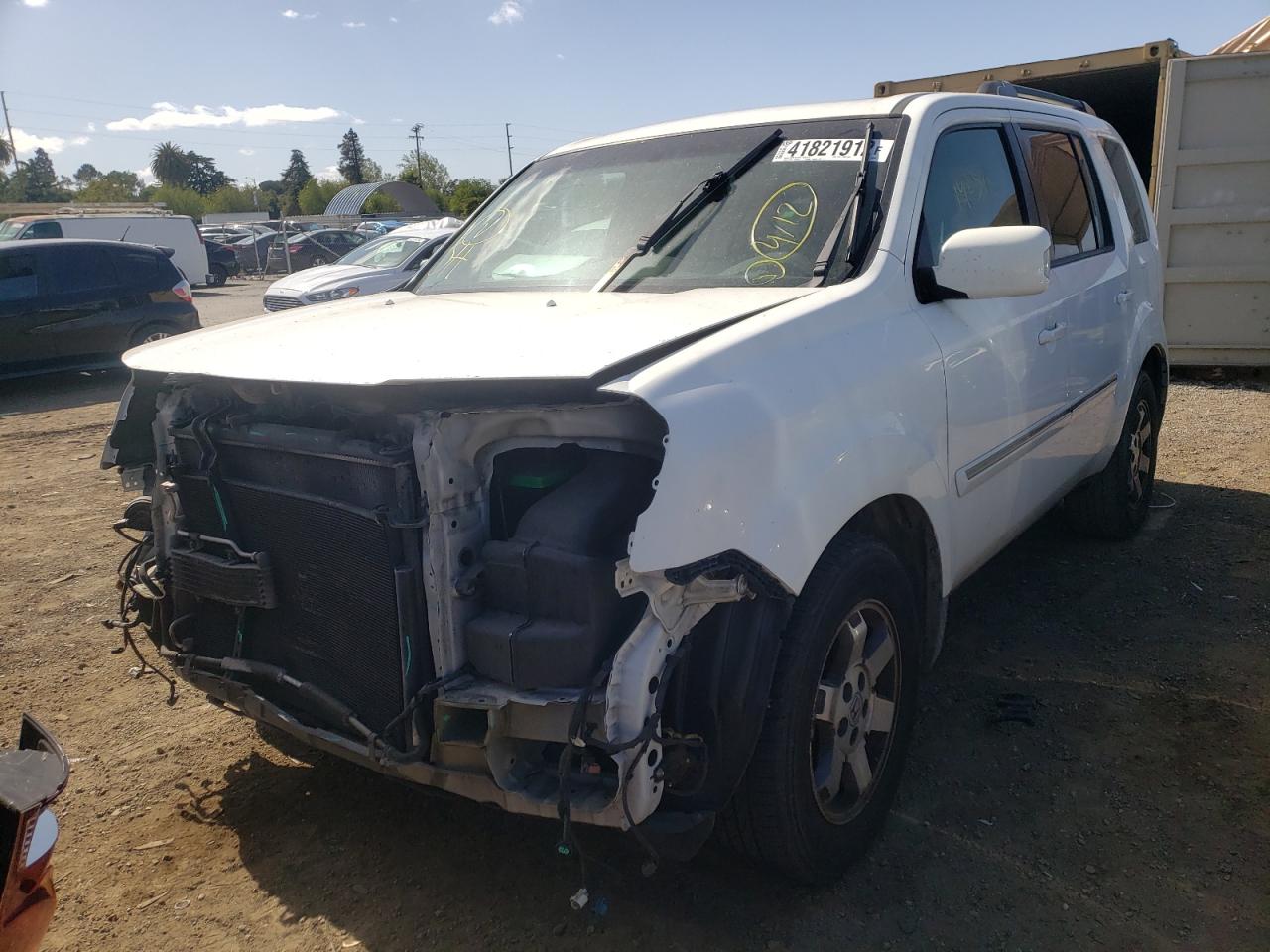 Photo 2 from auction – 2009 HONDA PILOT TOUR with VIN 5FNYF38949B028484