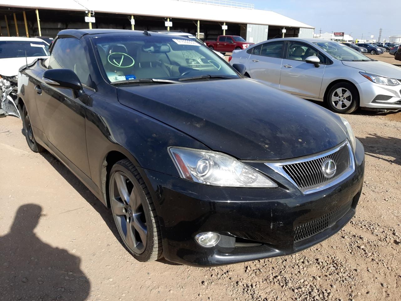 LEXUS IS 250 2010 with VIN JTHFF2C23A2513295 - Photo from auction