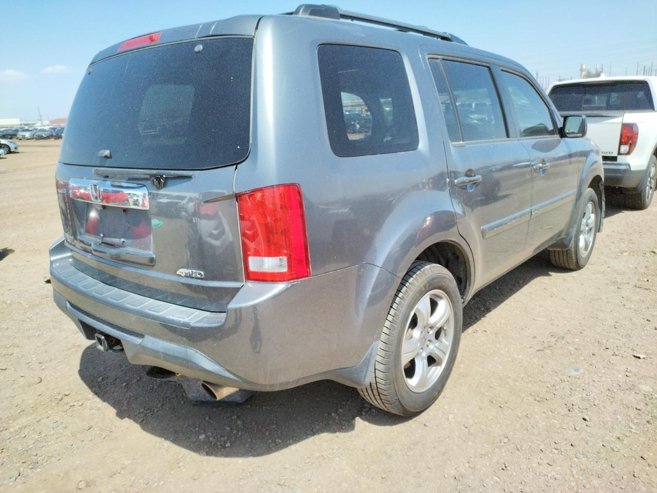 Photo 4 from auction – 2012 HONDA PILOT EXL with VIN 5FNYF4H57CB004948
