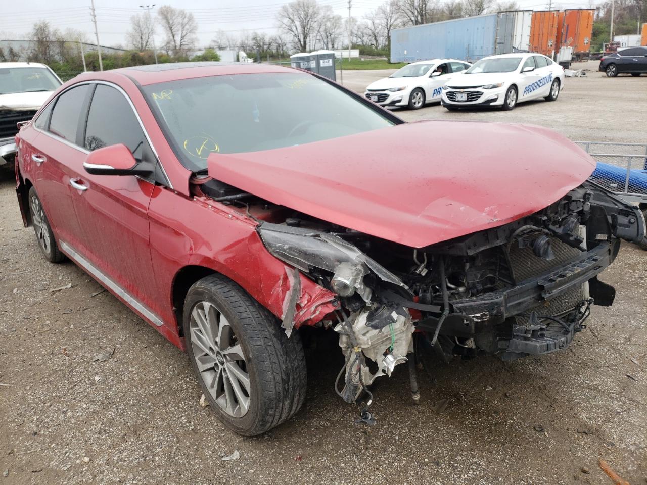 Photo 1 from auction – 2017 HYUNDAI SONATA SPO with VIN 5NPE34AF5HH540286