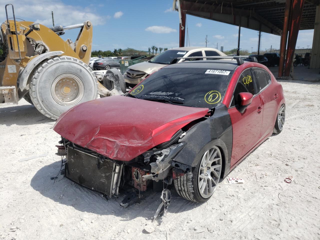 Photo 2 from auction – 2016 MAZDA 3 TOURING with VIN 3MZBM1L76GM289353