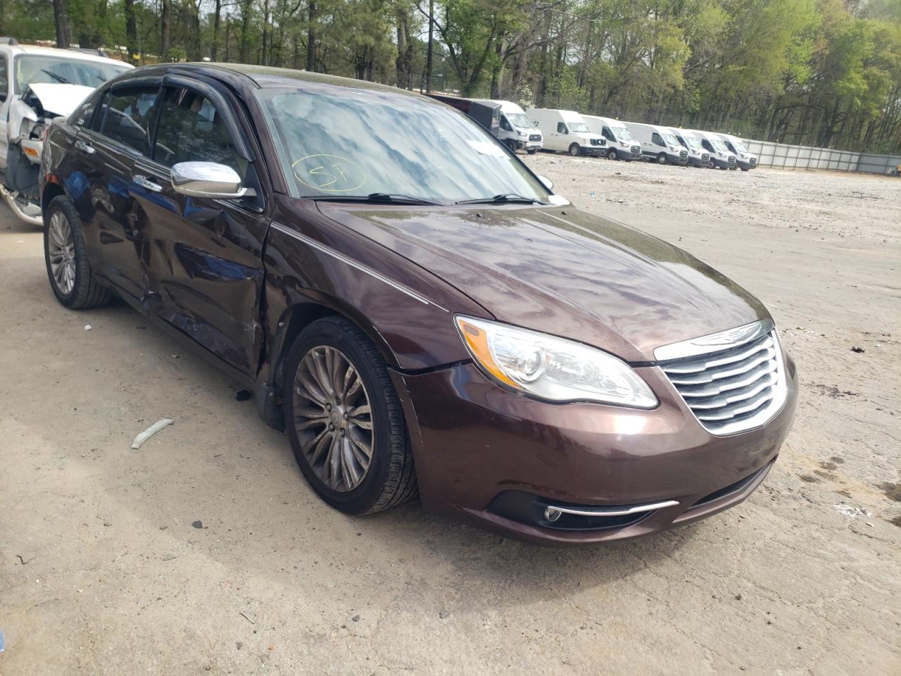 CHRYSLER 200 2013 with VIN 1C3CCBCG8DN507735 - Photo from auction