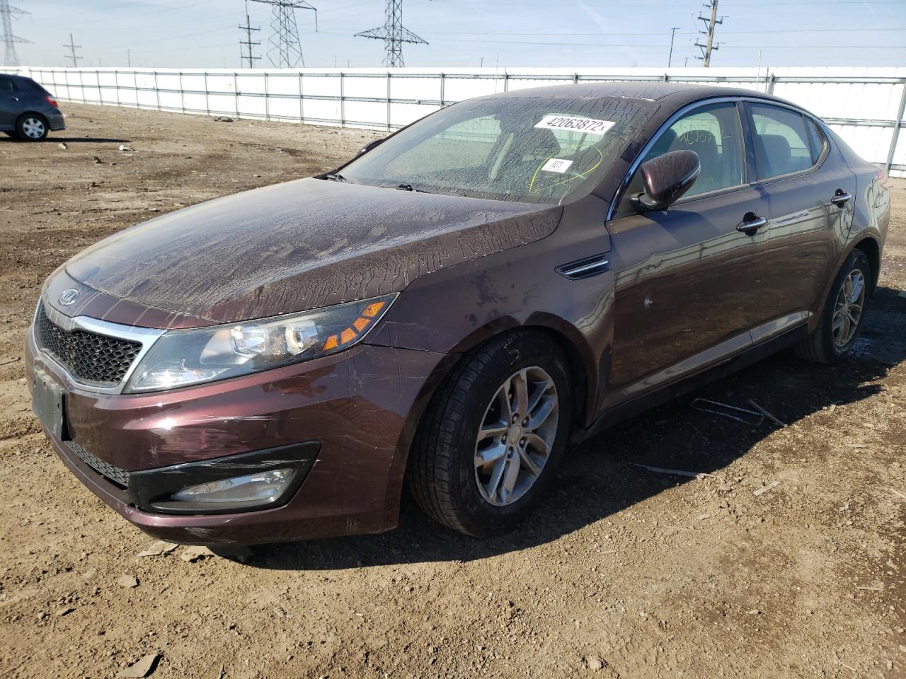 Photo 2 from auction – 2012 KIA OPTIMA EX with VIN 5XXGM4A73CG029677