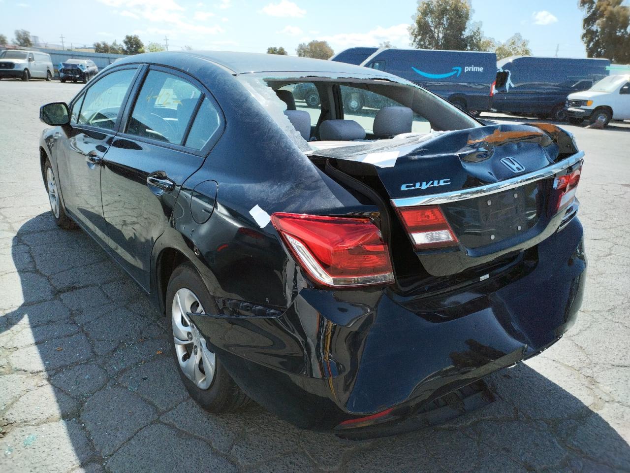 Photo 3 from auction – 2013 HONDA CIVIC LX with VIN 19XFB2F52DE250114