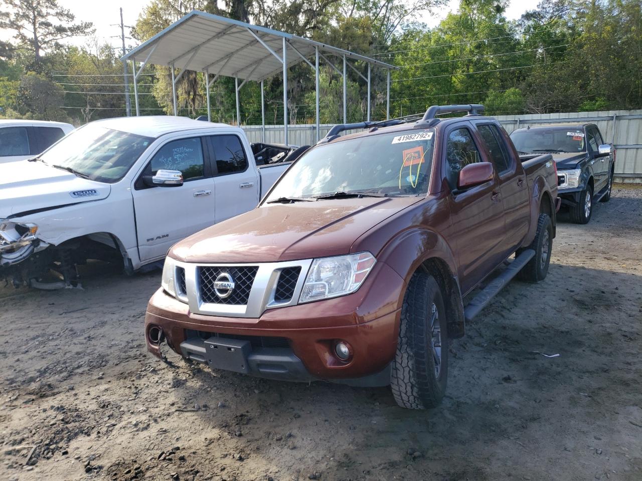 Photo 2 from auction – 2016 NISSAN FRONTIER S with VIN 1N6AD0EV3GN704961