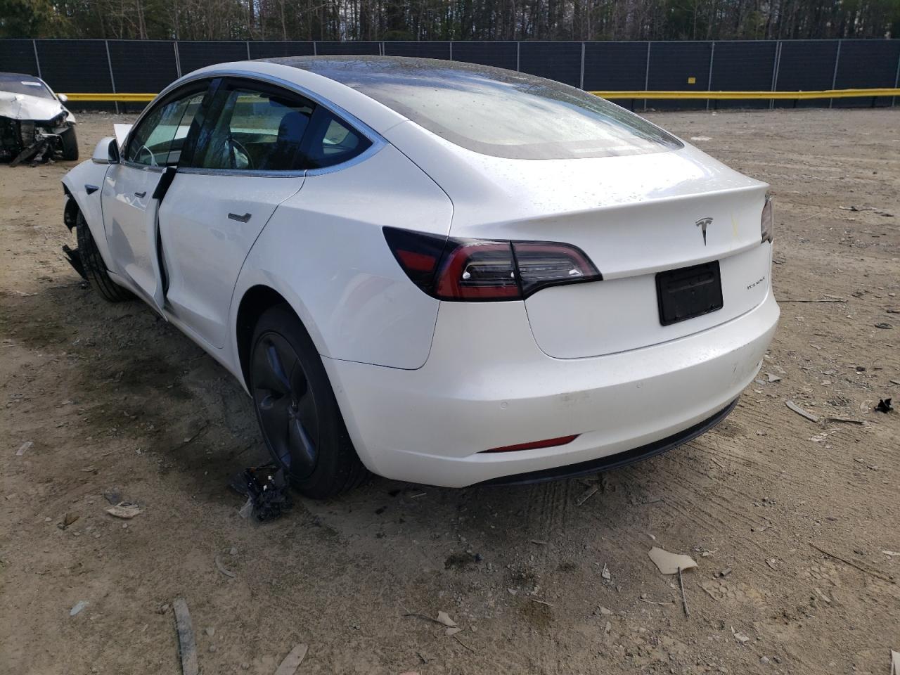 Photo 3 from auction – 2020 TESLA MODEL 3 with VIN 5YJ3E1EB8LF650697