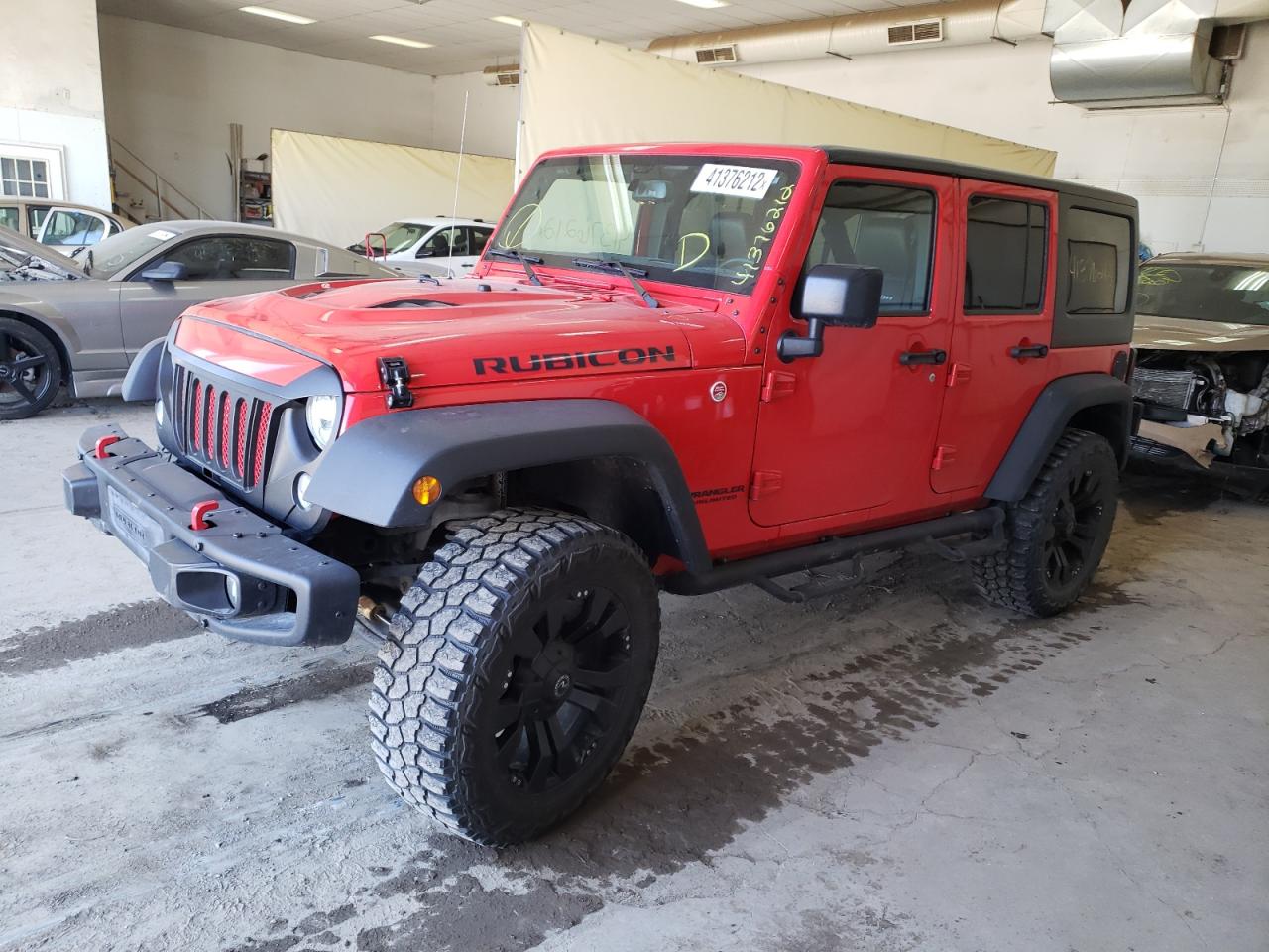 Photo 2 from auction – 2017 JEEP WRANGLER U with VIN 1C4BJWFG2HL527271