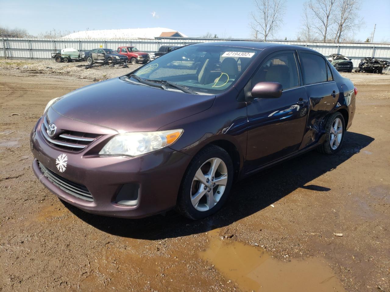 Foto 2 de la subasta – 2013 TOYOTA COROLLA BA con VIN 2T1BU4EE9DC082640