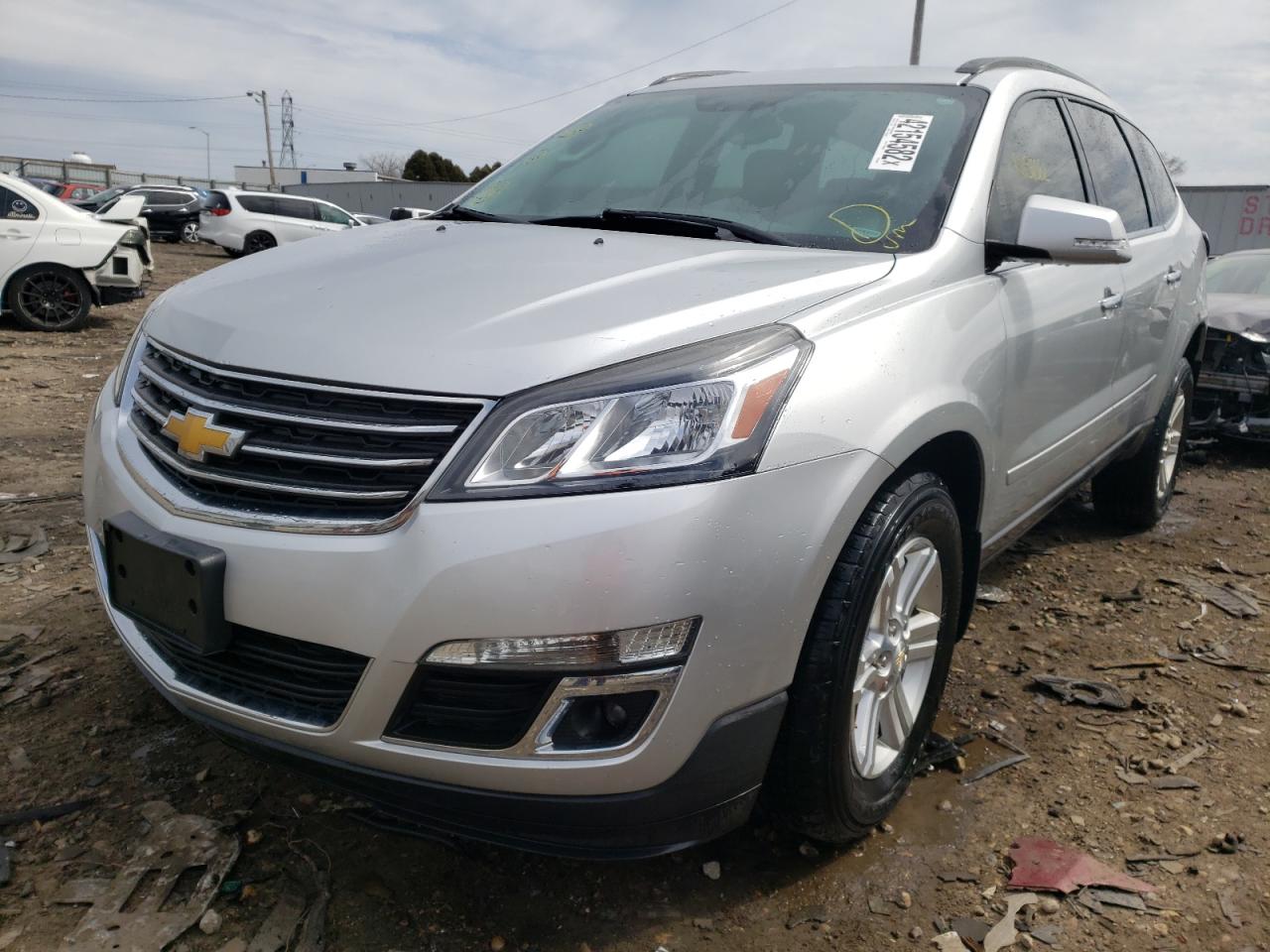 Photo 2 from auction – 2014 CHEVROLET TRAVERSE L with VIN 1GNKVGKD8EJ346292