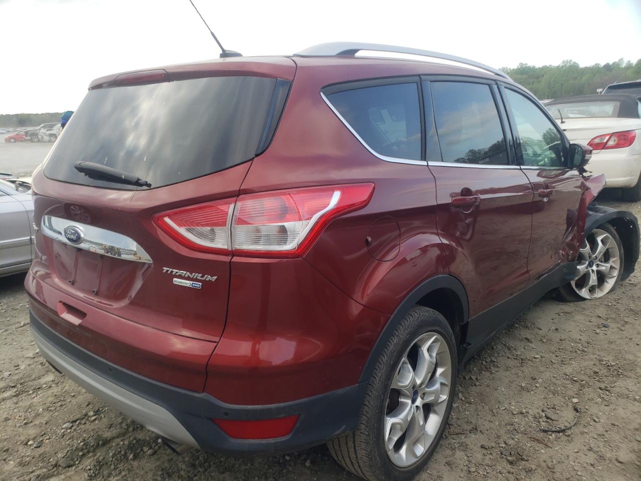 Photo 4 from auction – 2014 FORD ESCAPE TIT with VIN 1FMCU9JX8EUB54999
