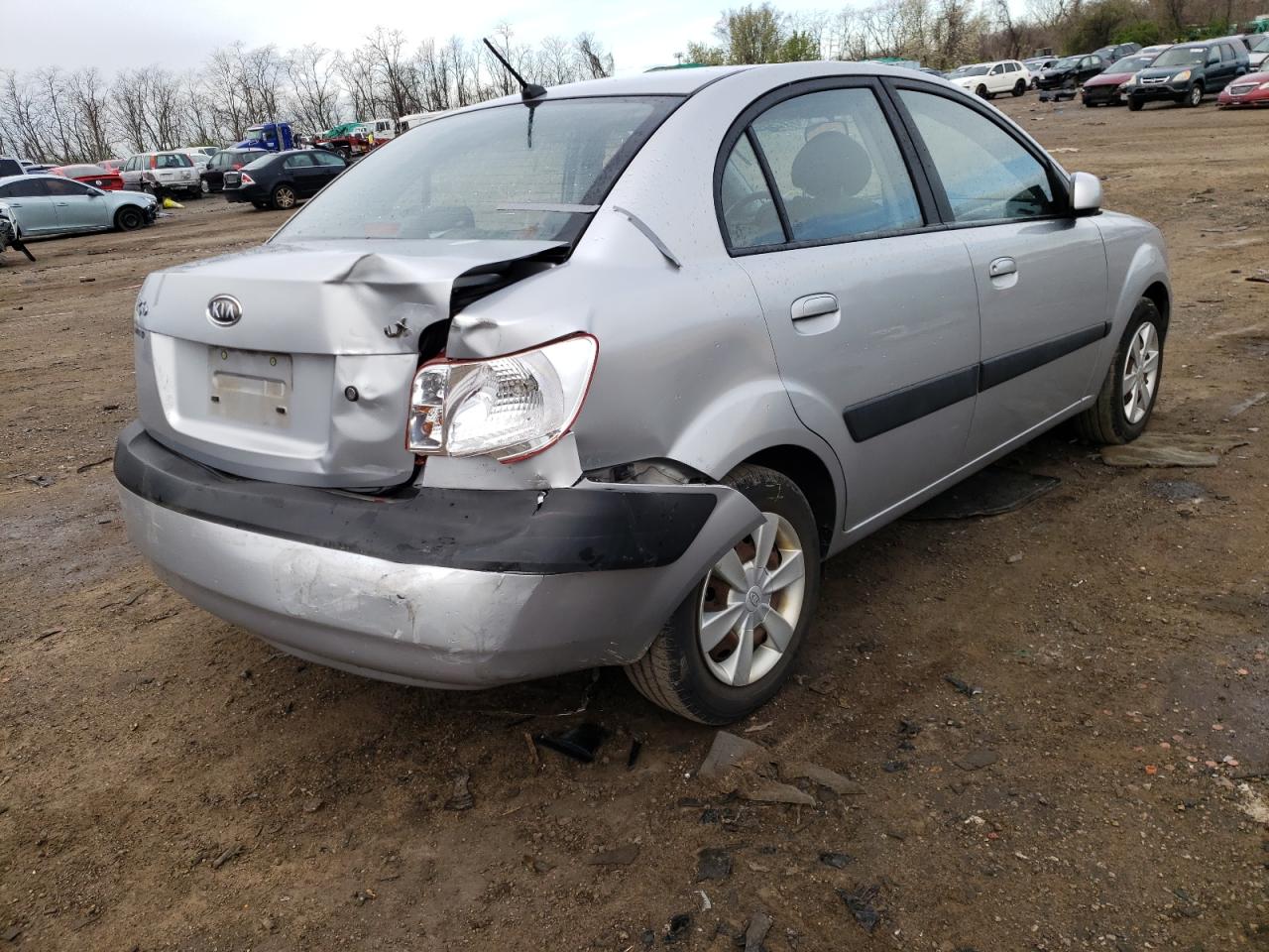 Photo 4 from auction – 2006 KIA RIO with VIN KNADE123666140038