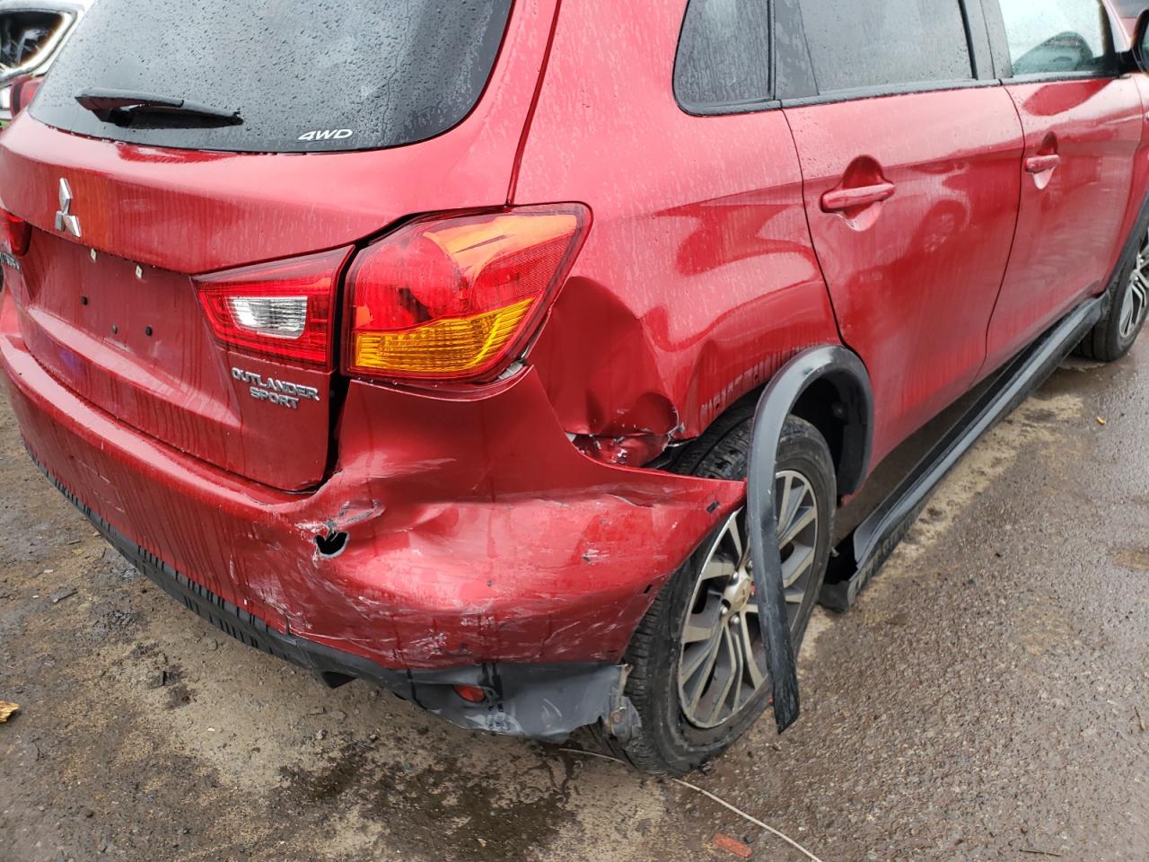Photo 9 from auction – 2016 MITSUBISHI OUTLANDER with VIN JA4AR3AU9GZ052210