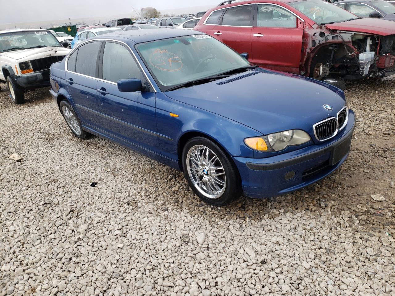BMW 330 XI 2003 with VIN WBAEW534X3PG22102 - Photo from auction