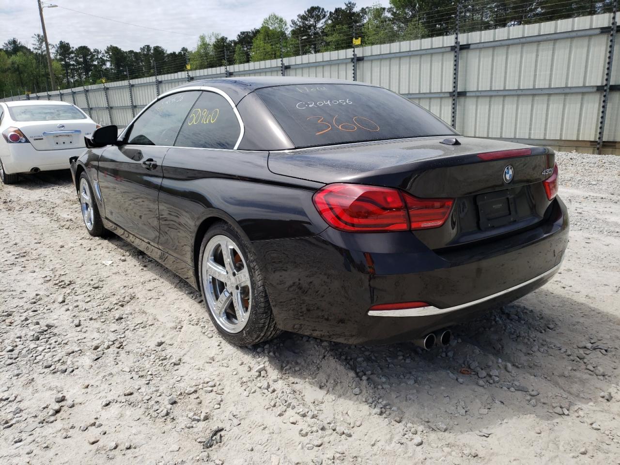 Photo 3 from auction – 2018 BMW 430I with VIN WBA4Z1C51JEC71481