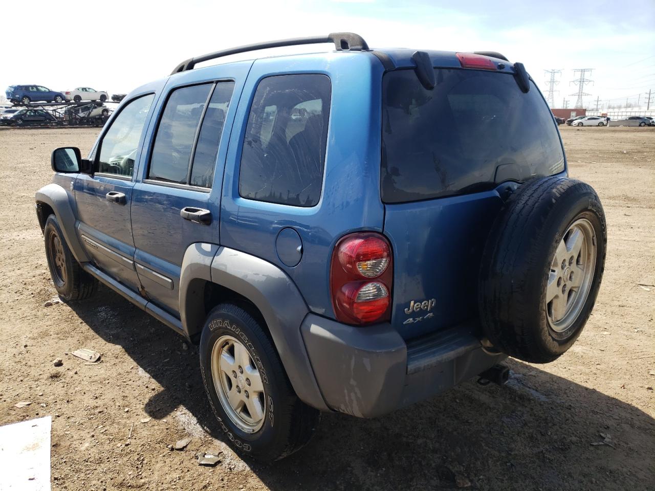 Photo 3 from auction – 2005 JEEP LIBERTY SP with VIN 1J4GL48K85W692543