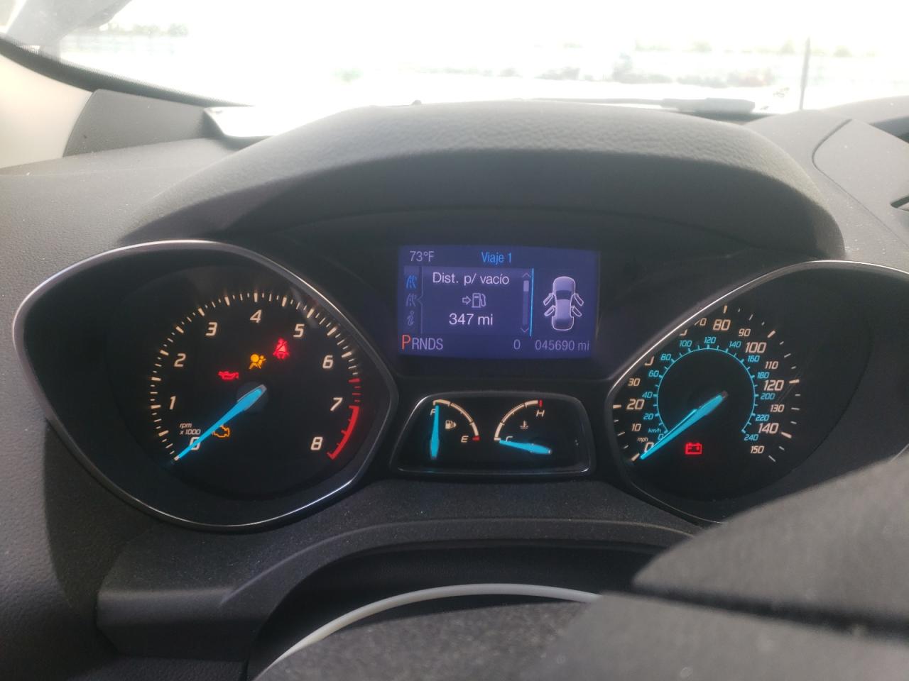 Photo 8 from auction – 2013 FORD ESCAPE S with VIN 1FMCU0F70DUB43773