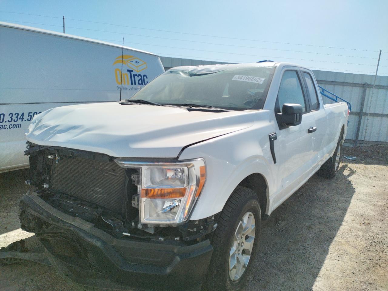Photo 2 from auction – 2021 FORD F150 SUPER with VIN 1FTFX1C87MKE54673