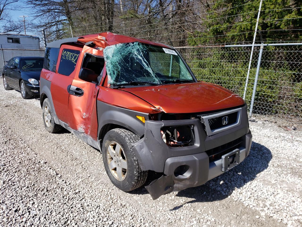 HONDA ELEMENT EX 2003 with VIN 5J6YH28673L039486 - Photo from auction