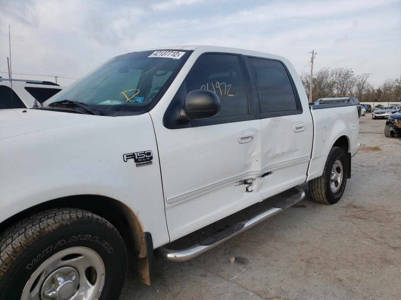 Photo 9 from auction – 2003 FORD F150 SUPER with VIN 1FTRW07683KB06544