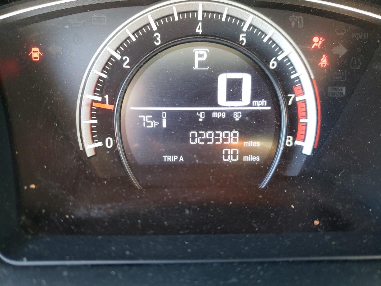 Photo 8 from auction – 2016 HONDA CIVIC LX with VIN 19XFC2F52GE209581
