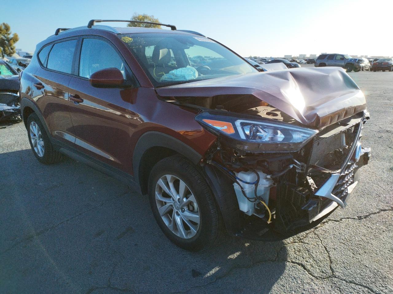 HYUNDAI TUCSON LIM 2020 with VIN KM8J33A41LU233232 - Photo from auction