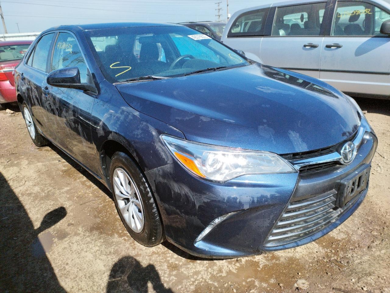 TOYOTA CAMRY LE 2016 with VIN 4T4BF1FK9GR523124 - Photo from auction