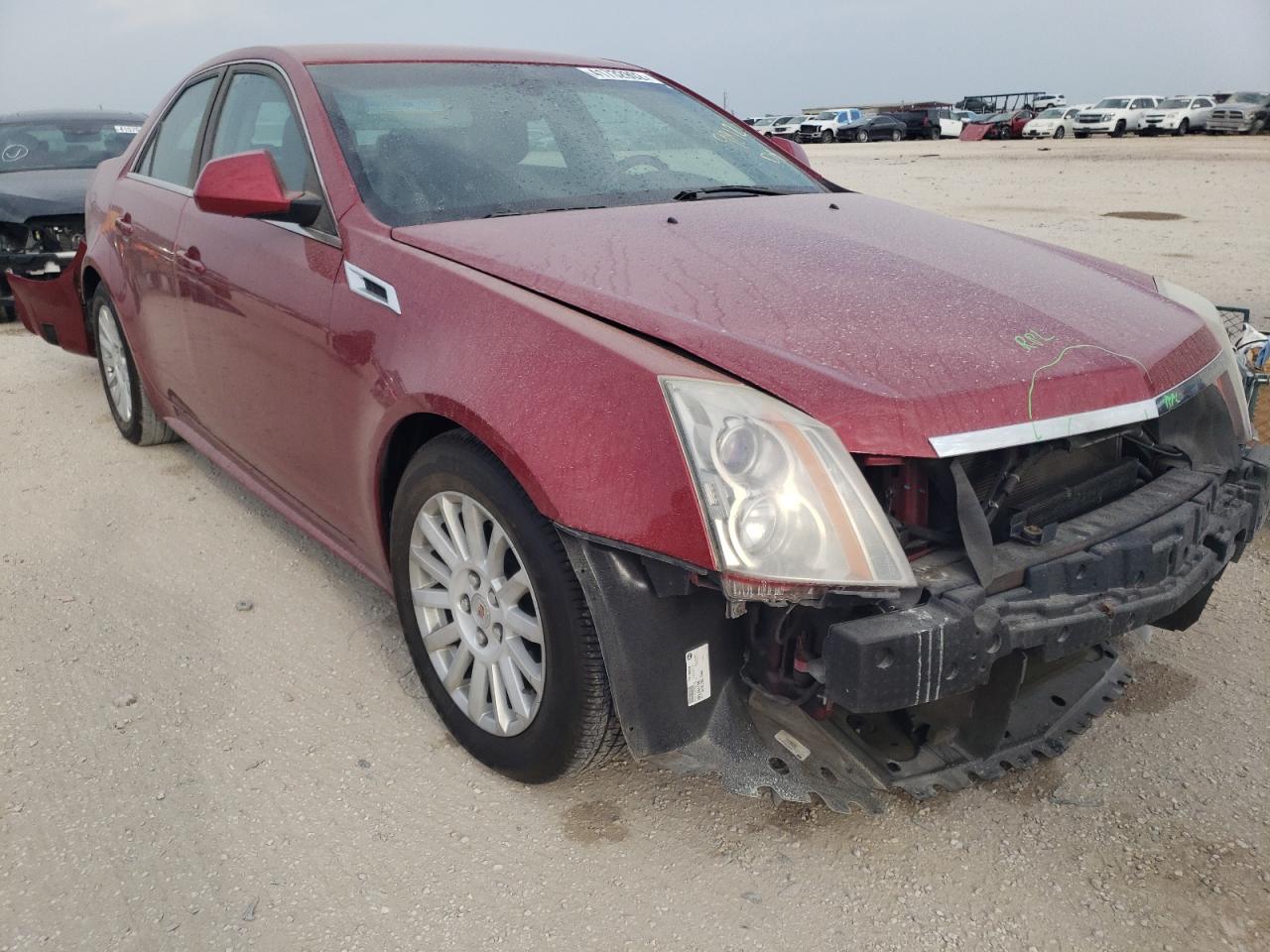 CADILLAC CTS LUXURY 2013 with VIN 1G6DF5E58D0138542 - Photo from auction