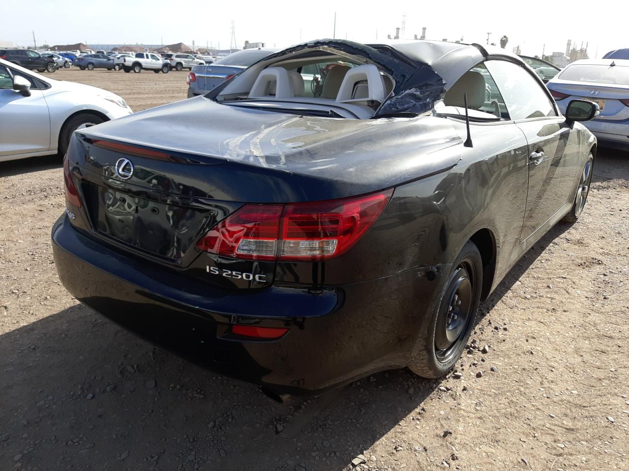 Photo 4 from auction – 2010 LEXUS IS 250 with VIN JTHFF2C23A2513295