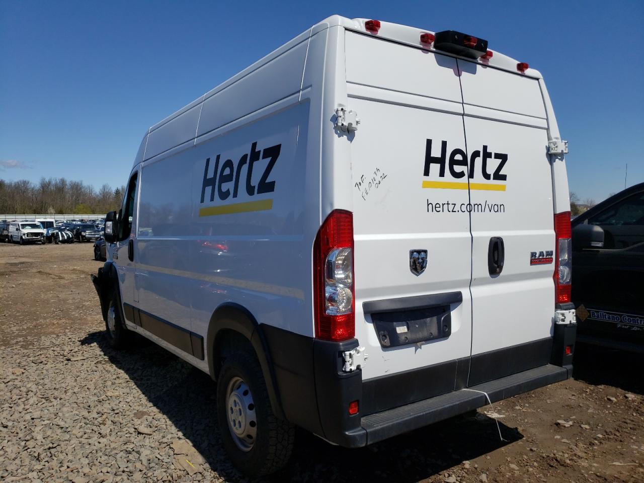 Photo 3 from auction – 2019 RAM PROMASTER with VIN 3C6TRVBG4KE549406
