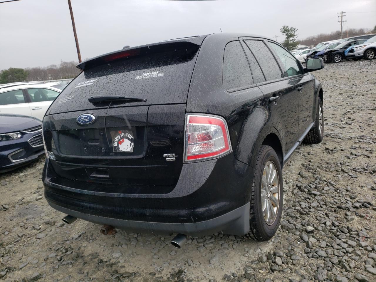 Photo 4 from auction – 2008 FORD EDGE SEL with VIN 2FMDK48C38BB19541