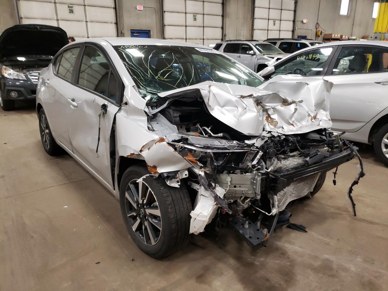 Photo 1 from auction – 2021 NISSAN VERSA SV with VIN 3N1CN8EV0ML879383