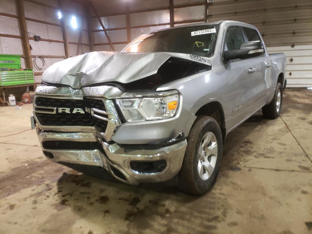 Photo 2 from auction – 2022 RAM 1500 BIG H with VIN 1C6SRFFT2NN211897