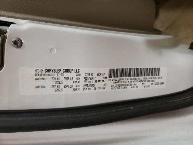 Photo 10 from auction – 2014 DODGE GRAND CARA with VIN 2C4RDGCGXER240781