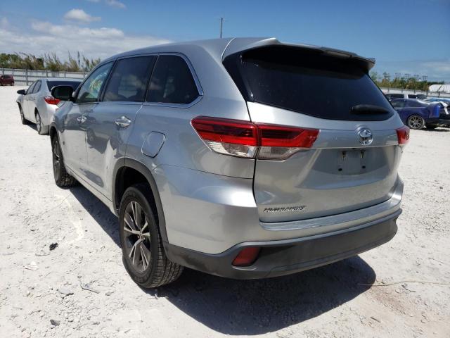 Photo 3 from auction – 2018 TOYOTA HIGHLANDER with VIN 5TDZZRFH4JS272001