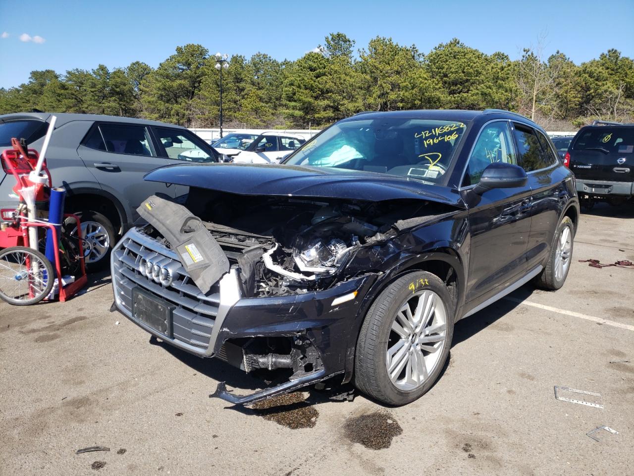 Photo 2 from auction – 2018 AUDI Q5 PREMIUM with VIN WA1BNAFY0J2196406