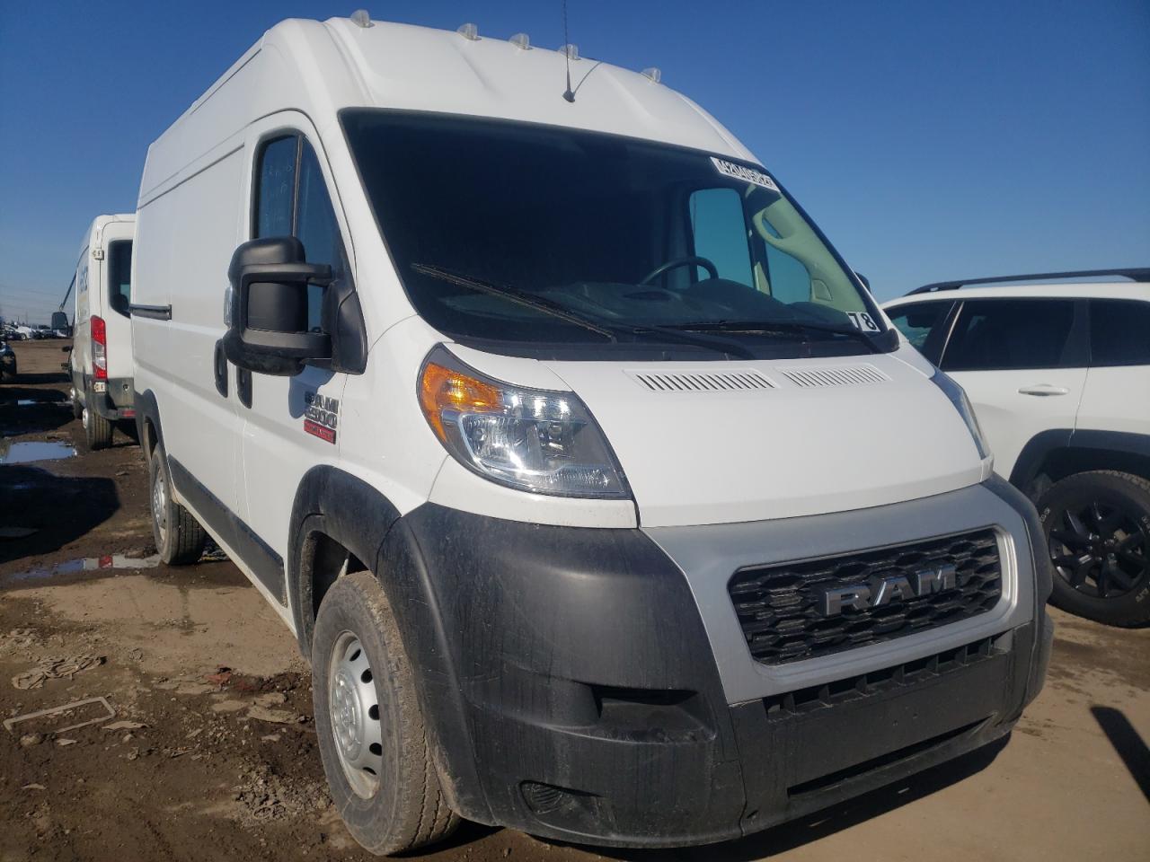 RAM PROMASTER 2019 with VIN 3C6TRVCG9KE541090 - Photo from auction