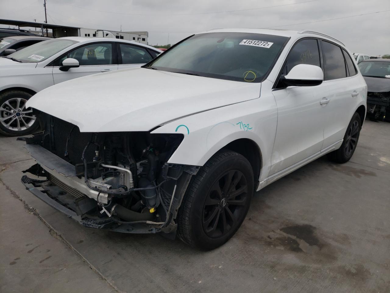 Photo 2 from auction – 2016 AUDI Q5 PREMIUM with VIN WA1L2AFP9GA024524