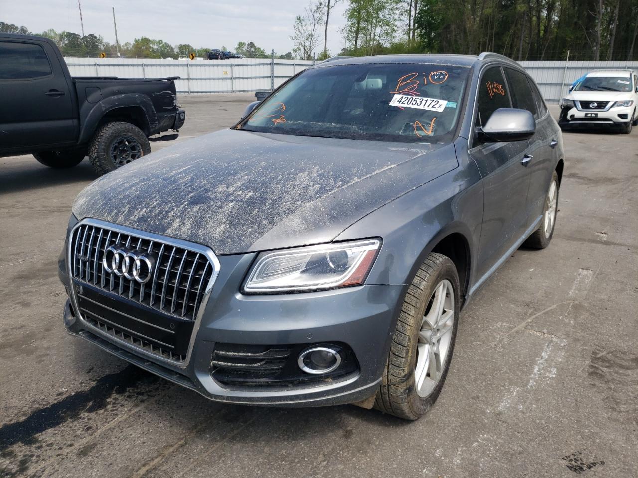 Photo 2 from auction – 2016 AUDI Q5 PREMIUM with VIN WA1L2AFP0GA008941
