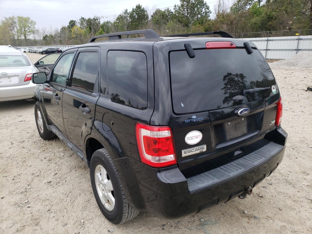 Photo 3 from auction – 2012 FORD ESCAPE XLT with VIN 1FMCU9DG7CKC70733
