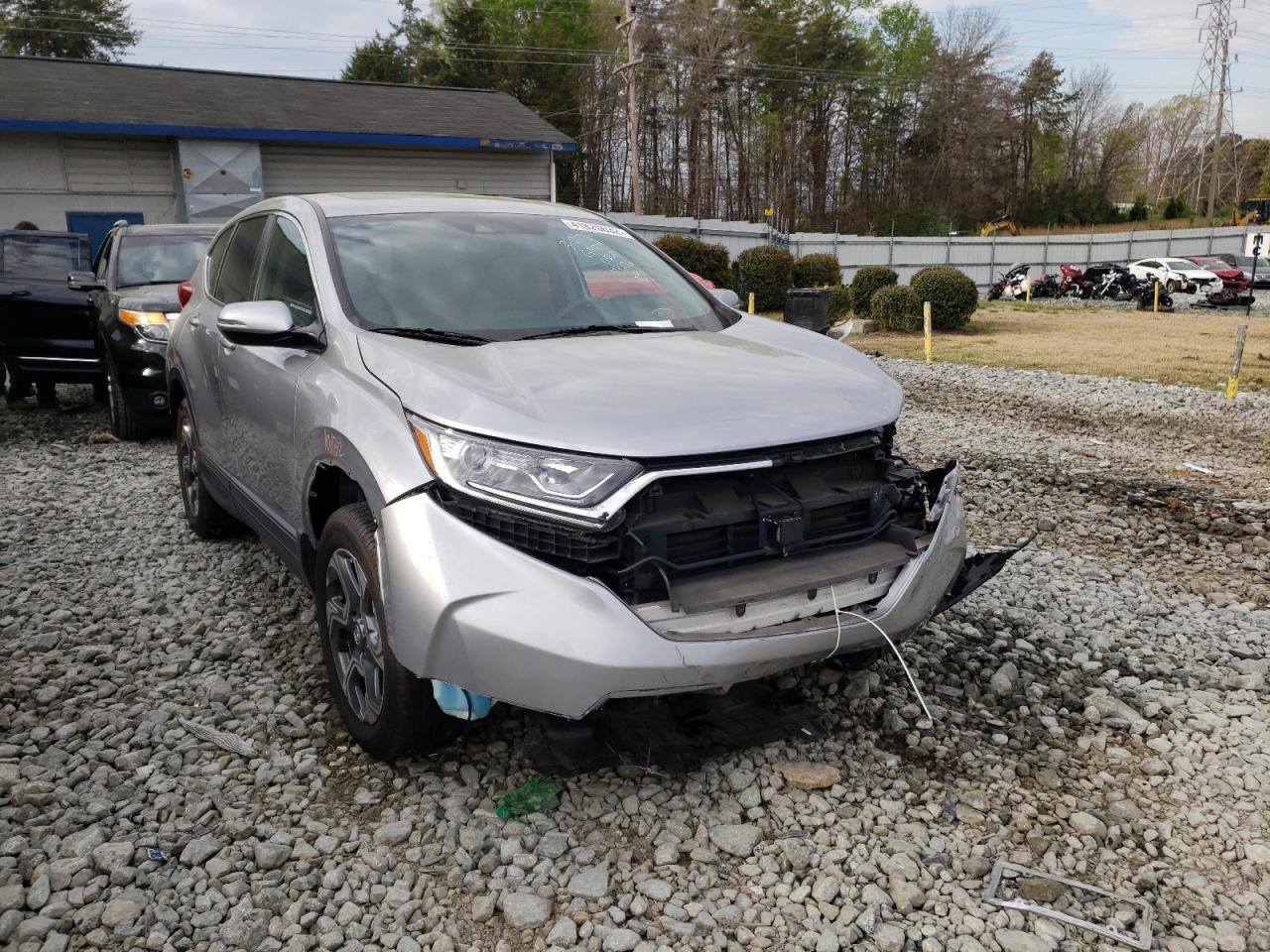 HONDA CR-V EX 2018 with VIN 2HKRW2H50JH620563 - Photo from auction